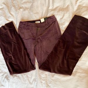Loft soft felt wide leg pants